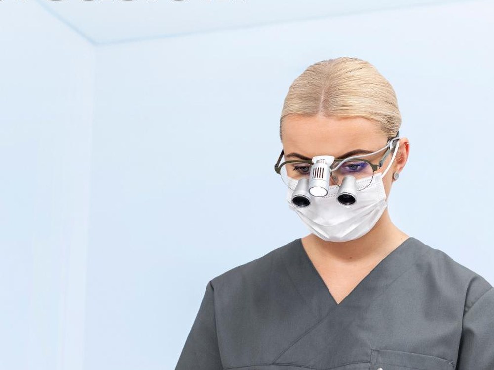 ZEISS EyeMag dental loupes — EyeMag Pro (individualized TTL) and EyeMag Smart (ready-made flip-up).